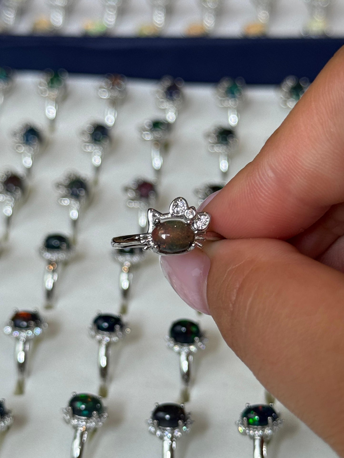 Beautiful adjustable rings