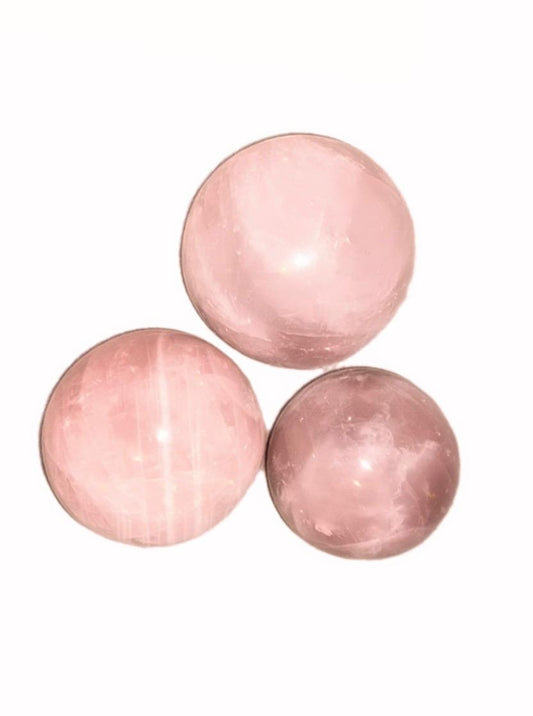 rose quartz sphere