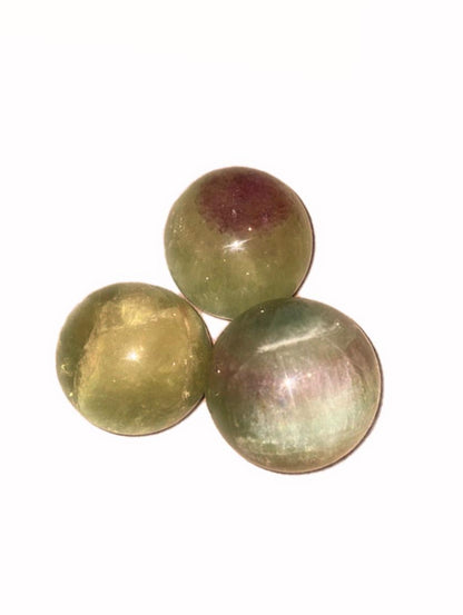 candy flourite spheres