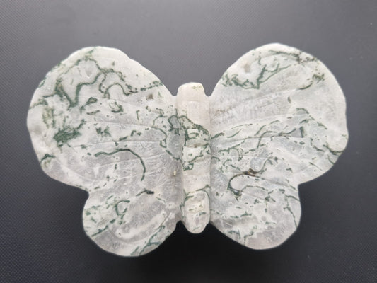 Moss agate butterflies