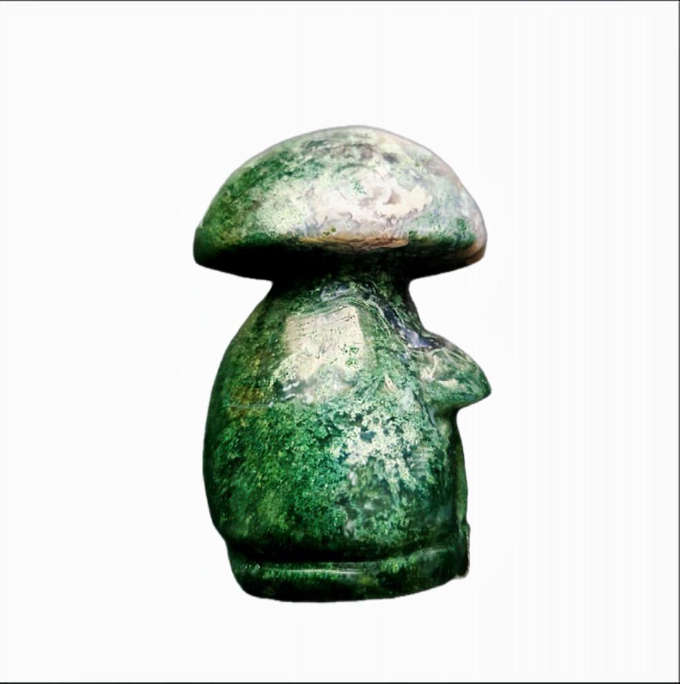 Moss Agate mushrooms