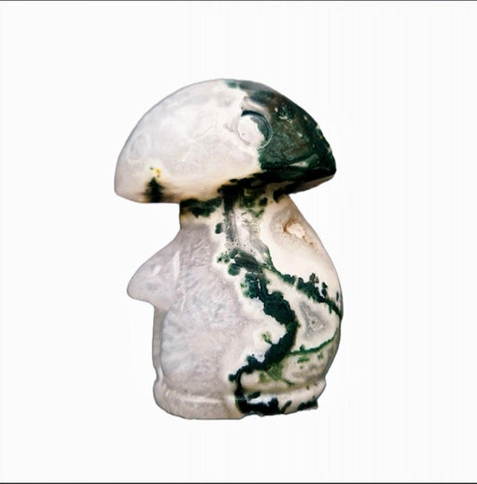 Moss Agate mushrooms