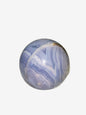 Blue lace agate sphere