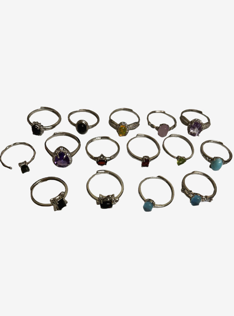 Beautiful adjustable rings