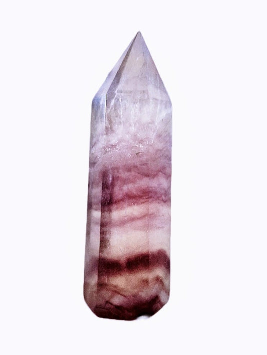 Candy floss flourite tower