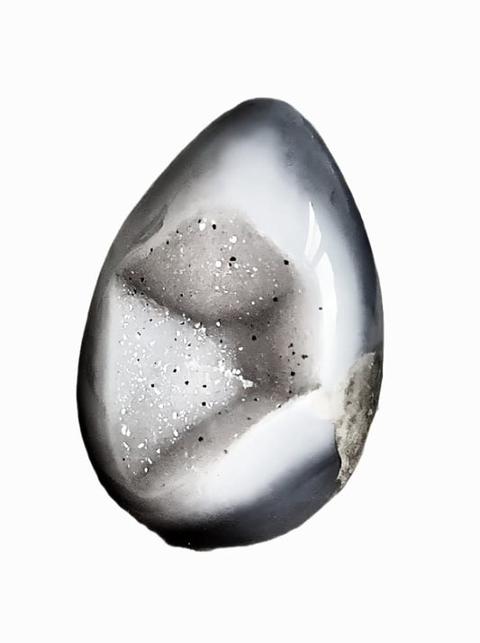 Agate Amethyst egg