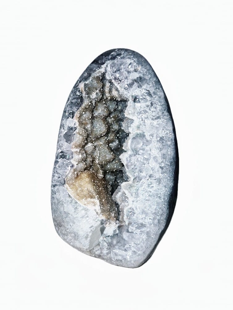 Rainbow sugar amethyst geod