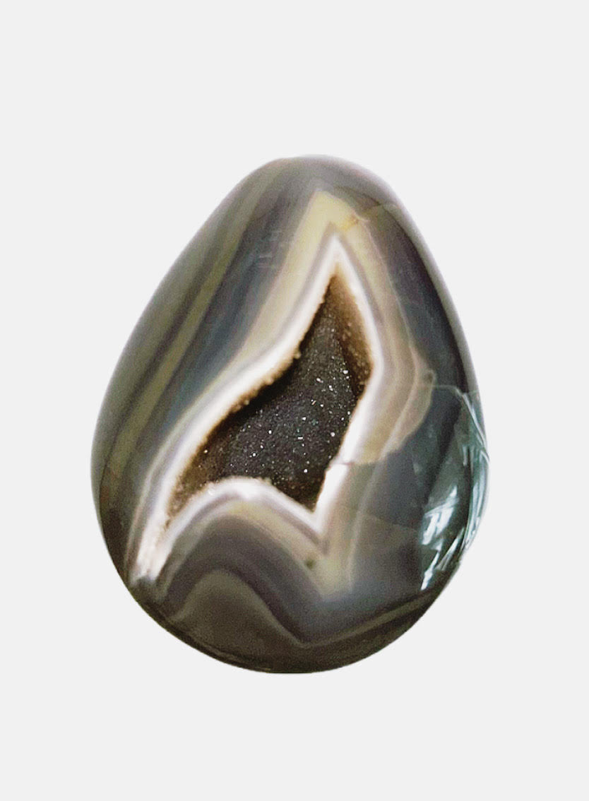 Amethyst agate eggs