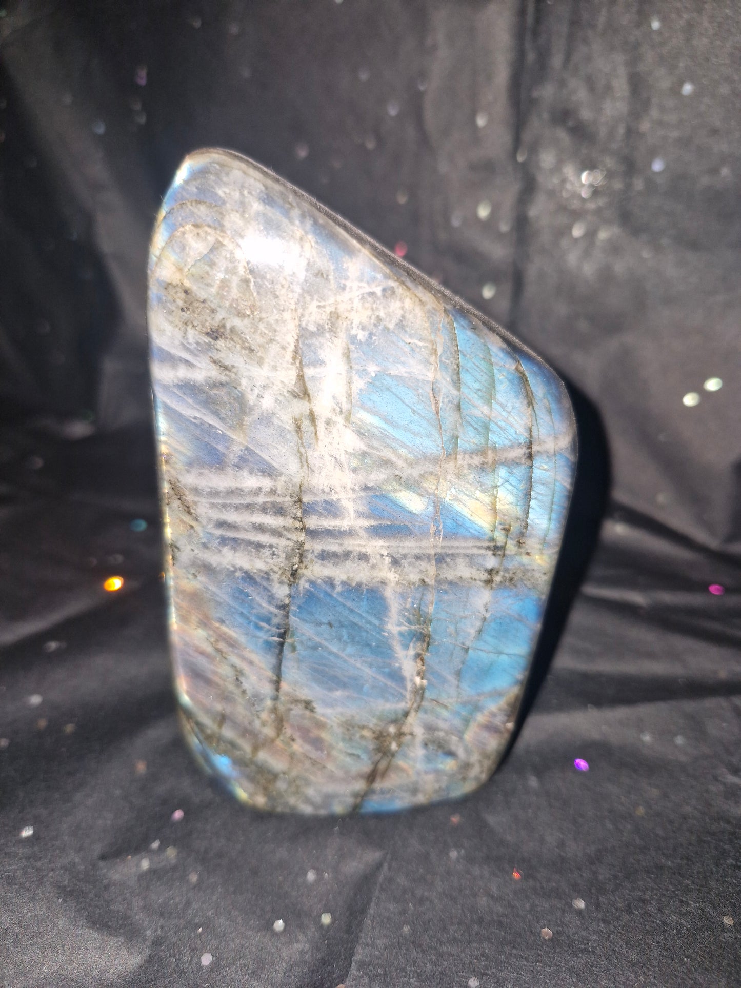Purple labradorite