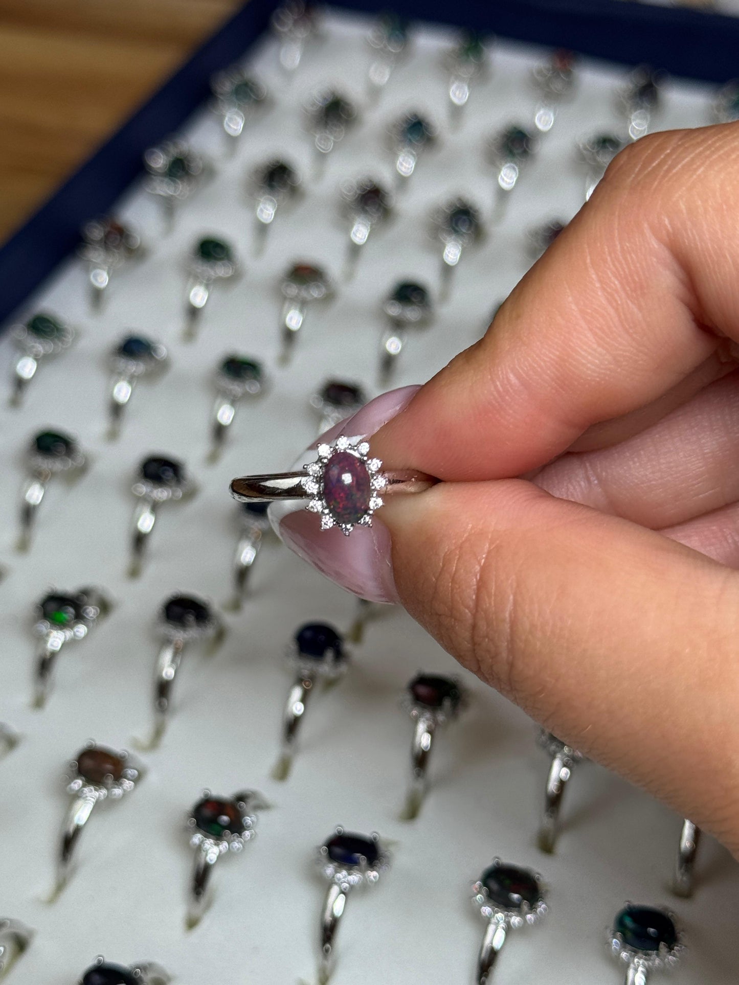 Beautiful adjustable rings