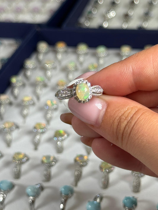 Beautiful adjustable rings