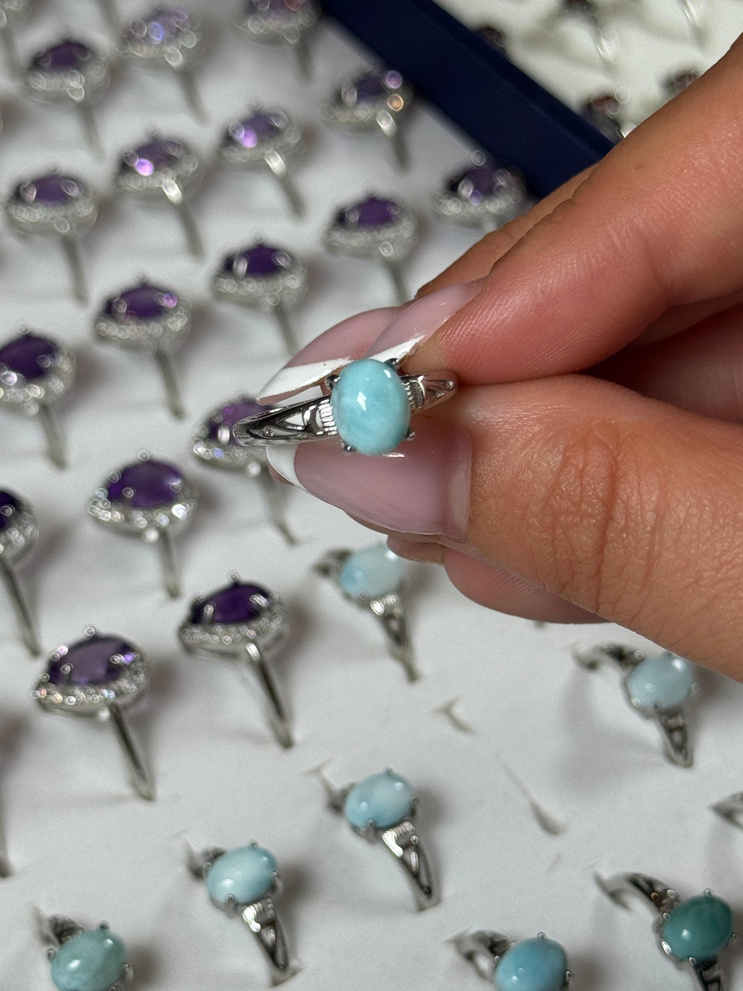 Beautiful adjustable rings